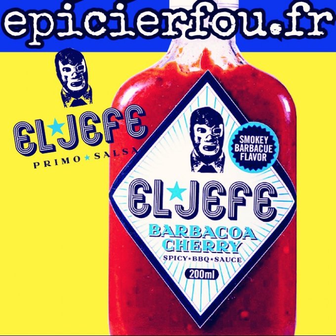 El Jefe Barbacoa Cherry BBQ salsa