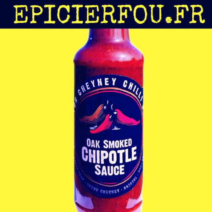 Sauce piment Chipotle Fumé au bois de chêne