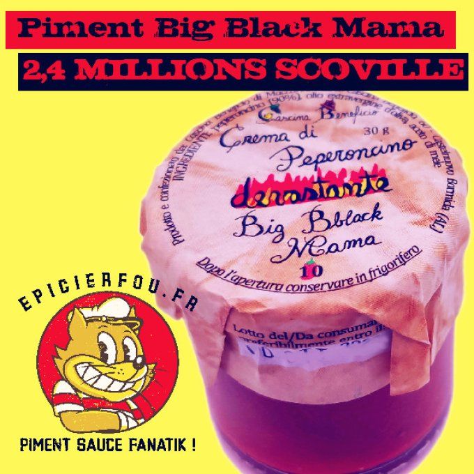 crème de piment Big Black Mama