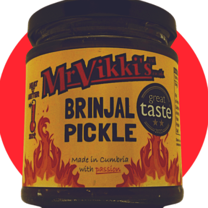 Mr VIKKI'S Pickles d'aubergines