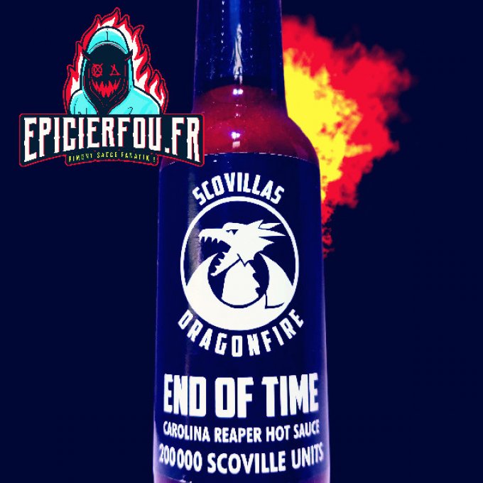 Dragon Fire End Of Time Extreme Hot Sauce