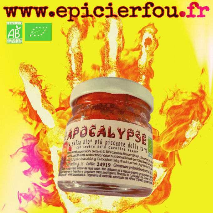 APOCALYPSE Salsa Picante Bio Extrême