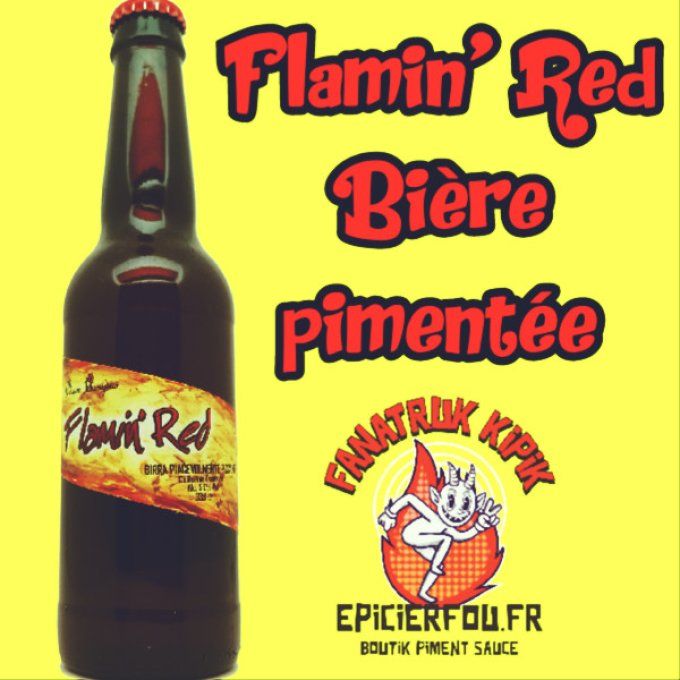 FLAMIN'RED biere au piment