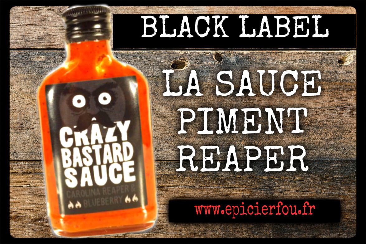 crazy bastard sauce piment 7 pot tropical - epicierfou