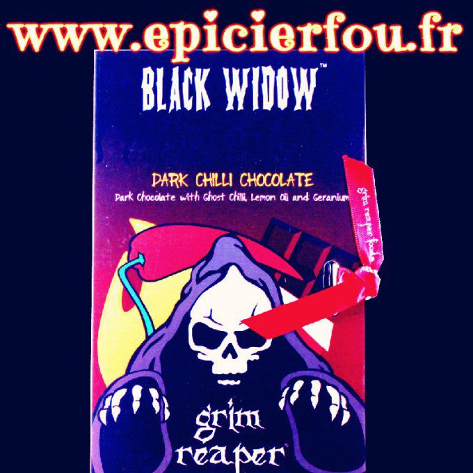 Chocolat noir au piment Naga Jolokia