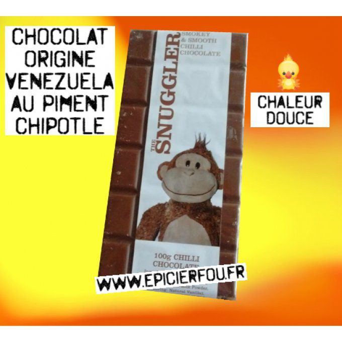 chocolat au lait piment Chipotle the snuggler