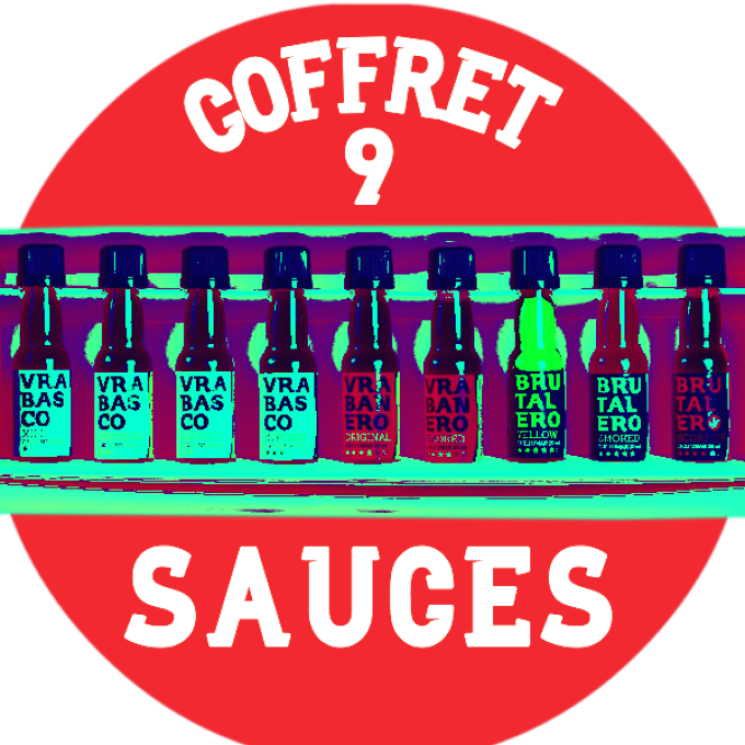 Mega Boîte 9 Sauces Piquantes