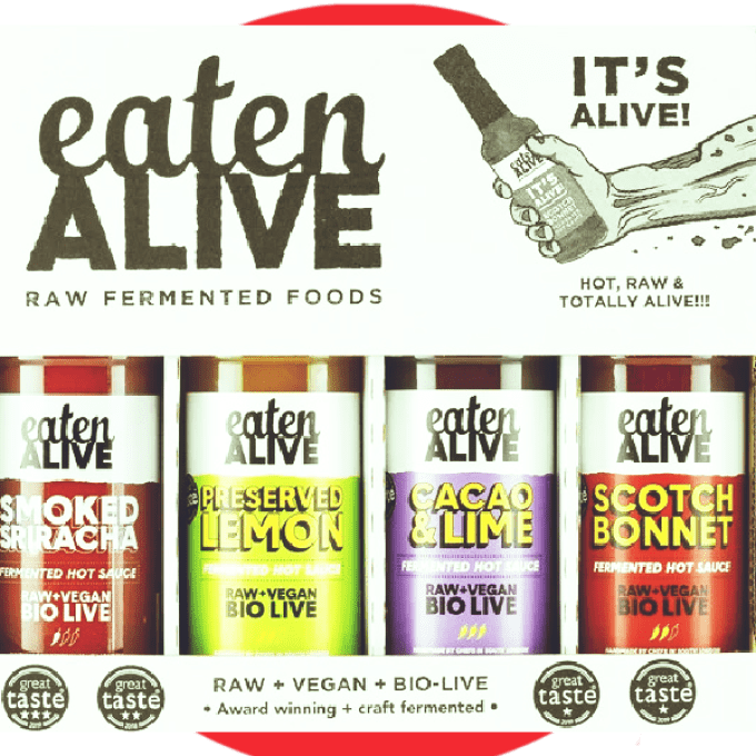 Coffret sauces piments fermentés EATEN ALIVE