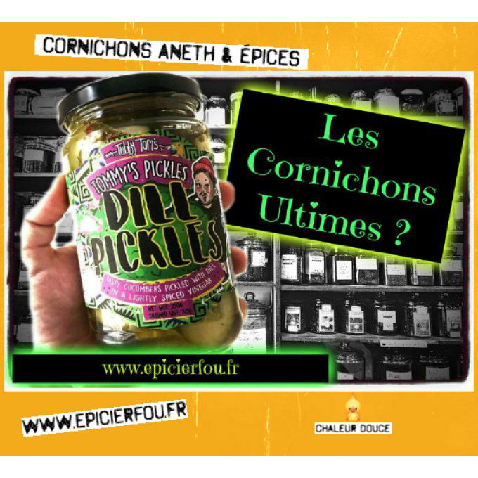 Cornichons marinés à l'aneth et aux épices DILL PICKLES