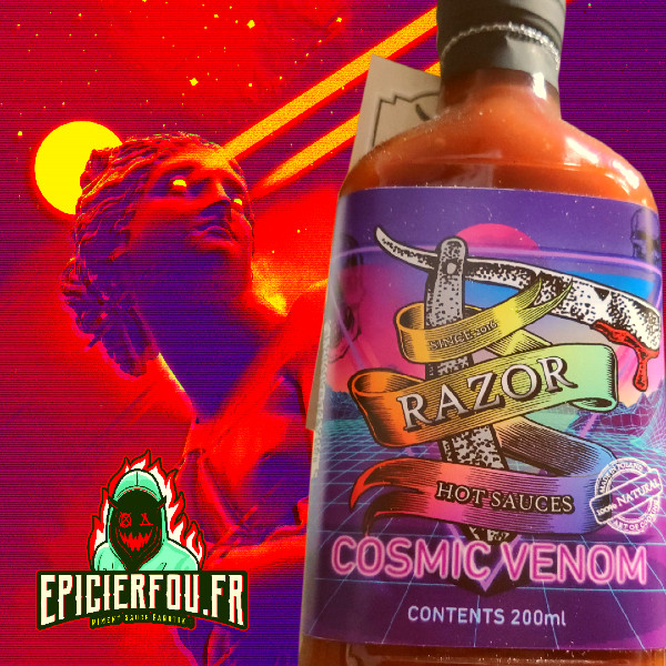 Razor Cosmic Venom Hot Sauce