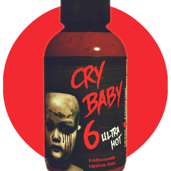CRY BABY 6 extrême hot sauce
