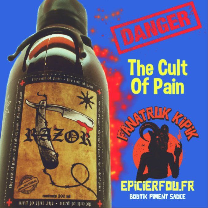 RAZOR CULT OF PAIN Sauce extrême