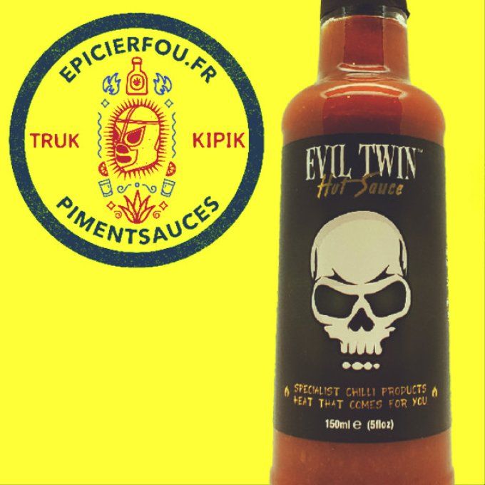 Sauce pimentée très forte Evil Twin