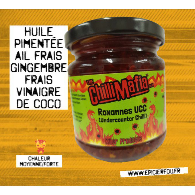 ROXANNES UCC condiment huile piment