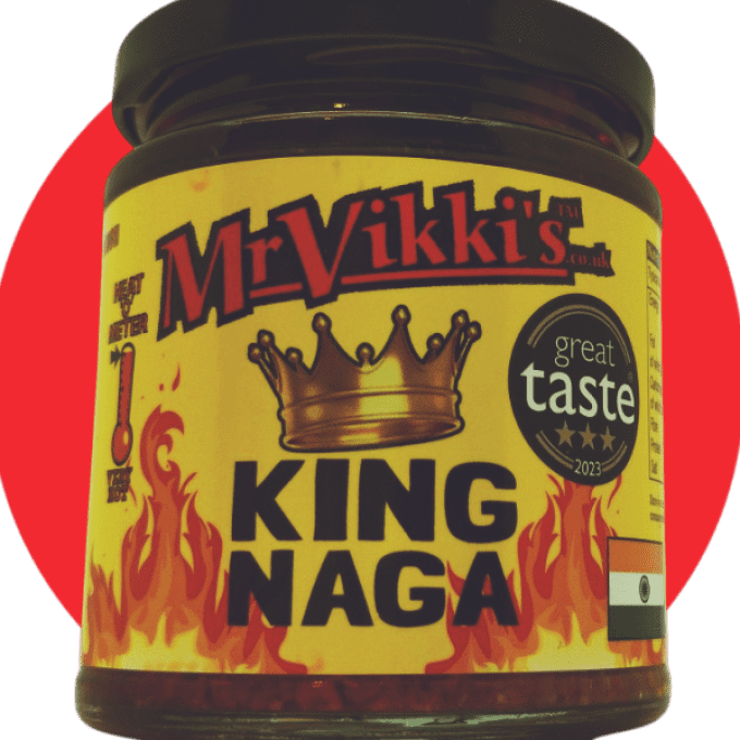 Mr VIKKI'S pâte de piment Naga Jolokia