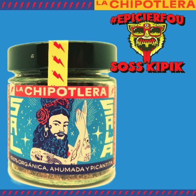 LA CHIPOTLERA Salá Sel Piment Chipotle