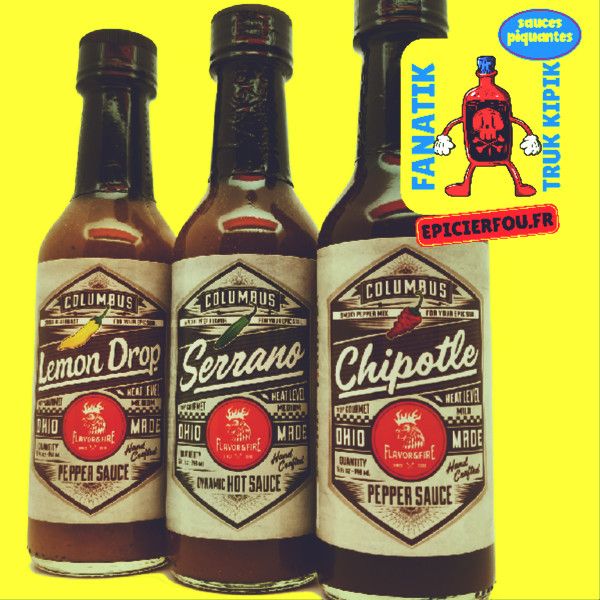 TRIO SAUCES PIQUANTES (3 sauces piquantes)