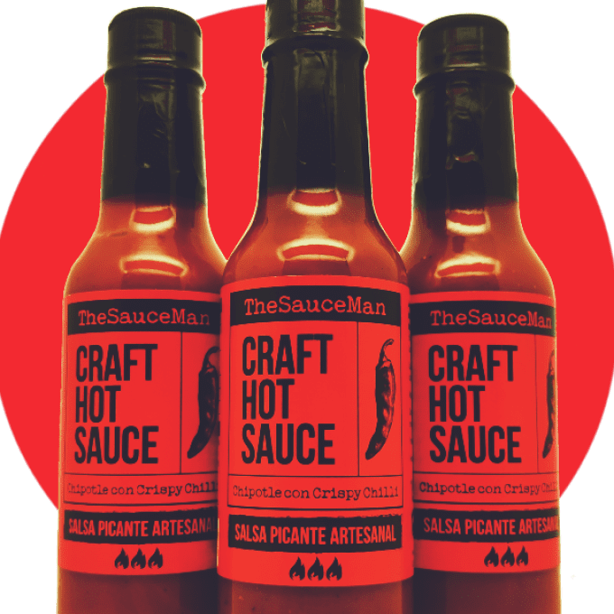 Lot X3 Sauces piquantes Crispy Chipotle
