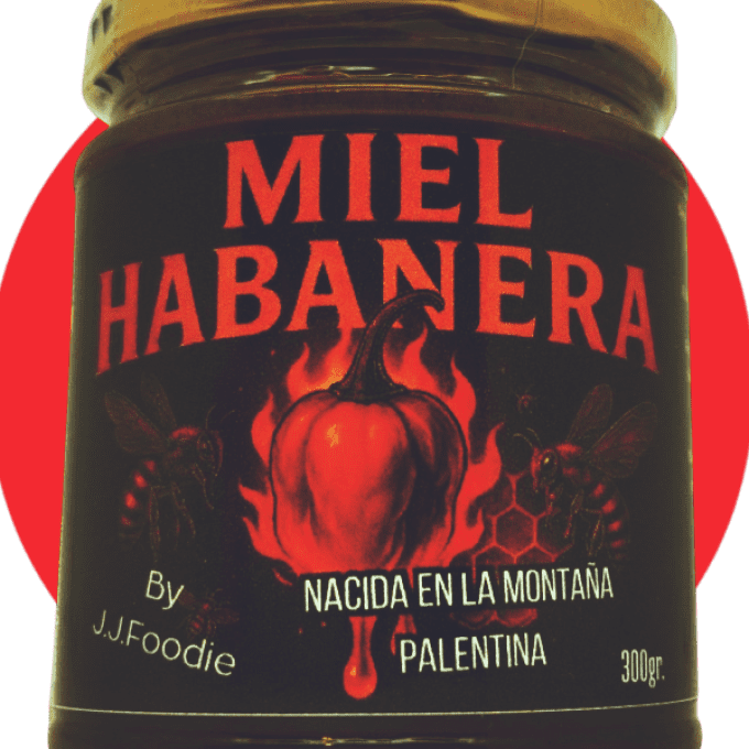 pot de miel infusé au piment habanero vendu sur le site EPICIERFOU.FR