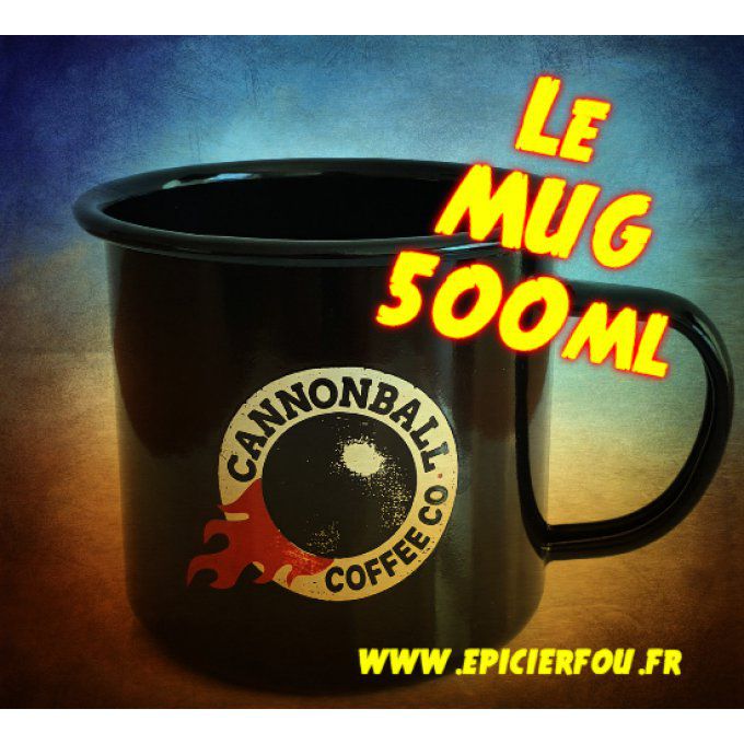 MUG émaillé Cannonball 500ml