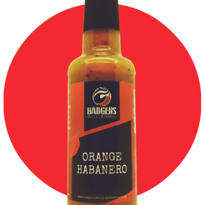 BADGERS piment Habanero couleur orange