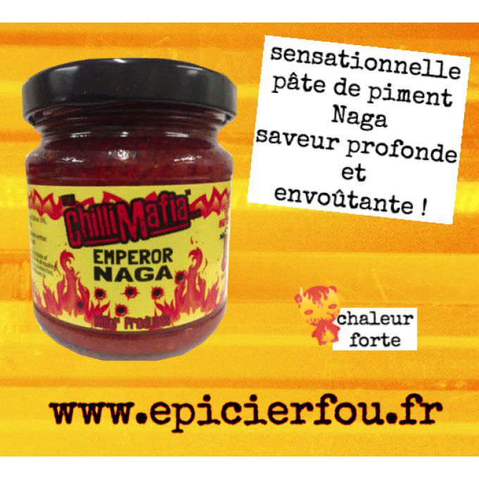 Pâte de piment Naga et épices EMPEROR NAGA