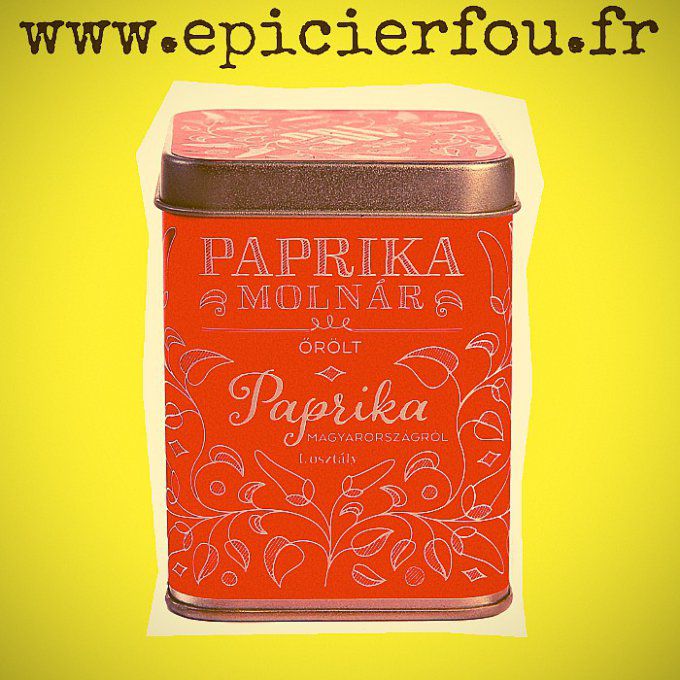 Paprika DOUX Hongrie poudre 50g