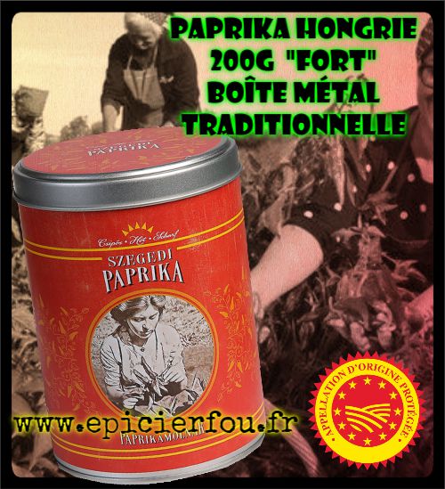 Authentique Szegedi paprika 200g FORT