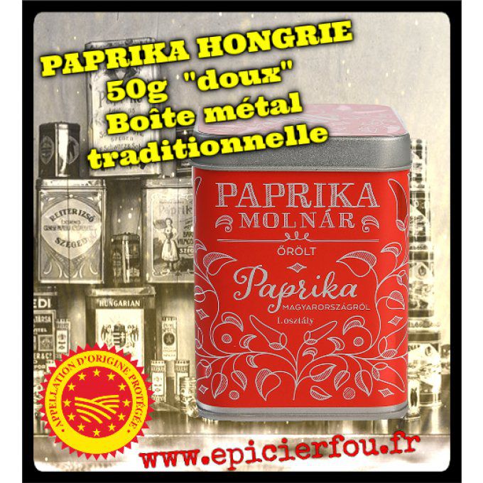 poudre paprika - paprika - hongrie - boutique