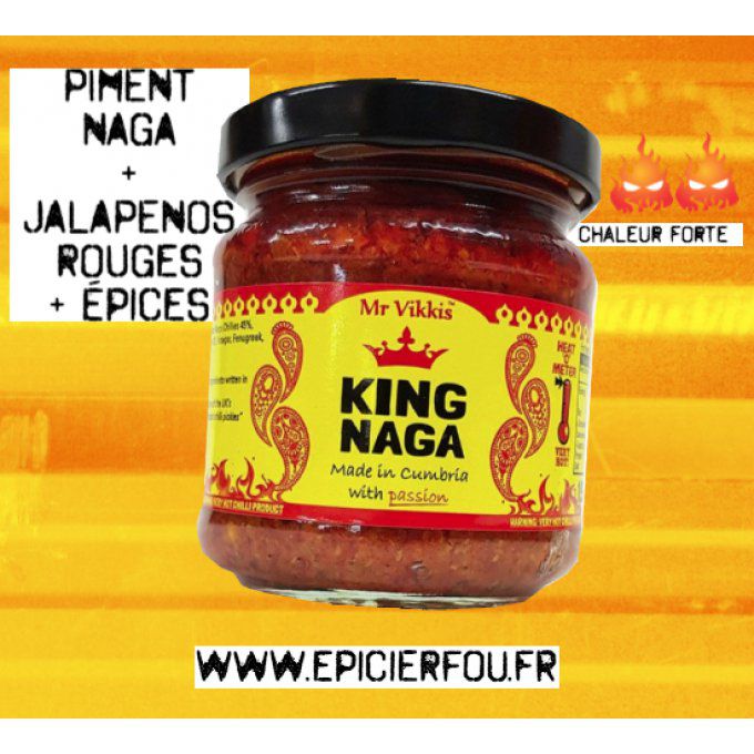 pâte de piment Naga Jolokia