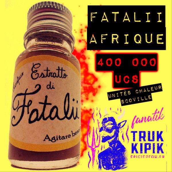 Piment FATALII Afrique Extraction