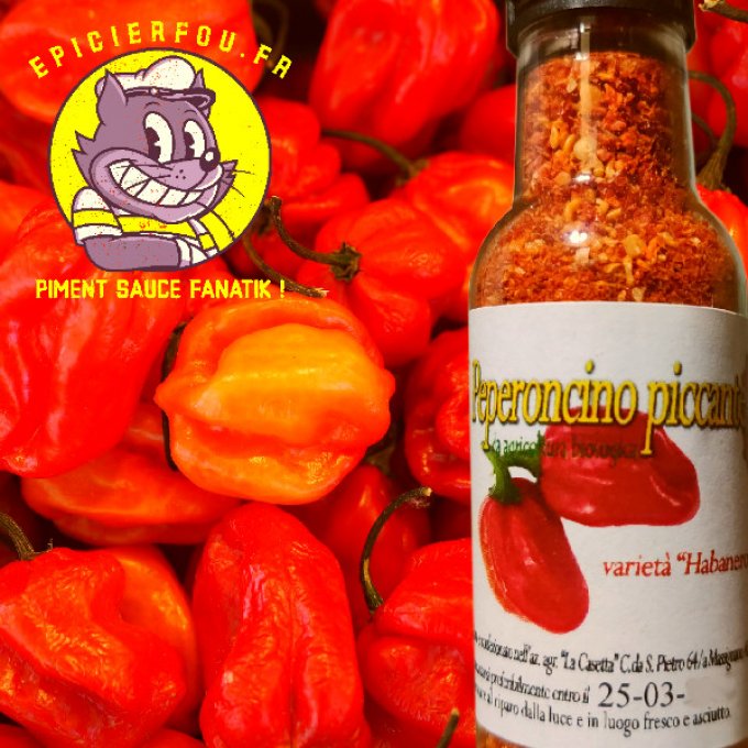 Flocons Piment séché Habanero BIO