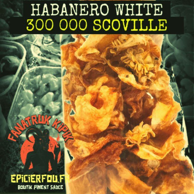Piment séché Habanero White