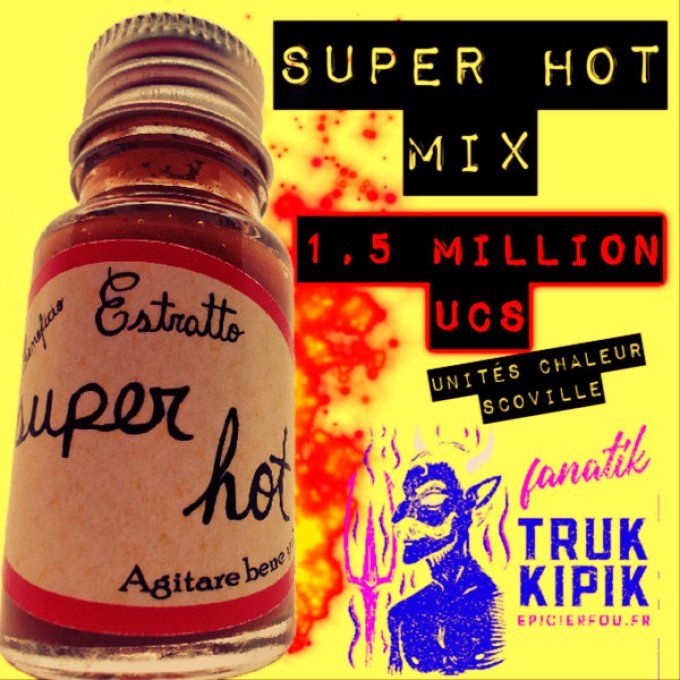 Piments MIX SUPER HOT Extraction