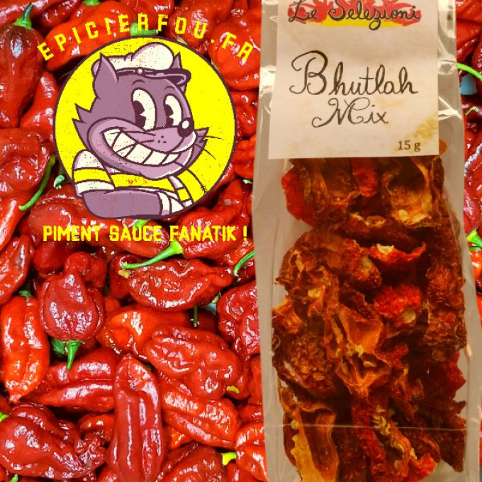 Piment Bhutlah séché super fort