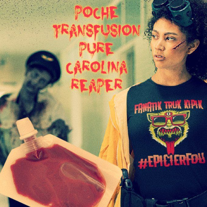 Poche Transfusion 100% Carolina Reaper Fermenté