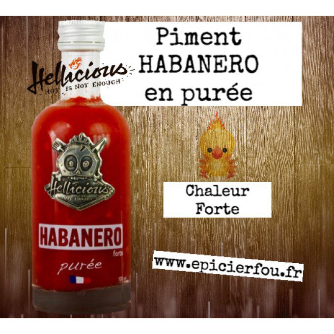 Piment Habanero en purée