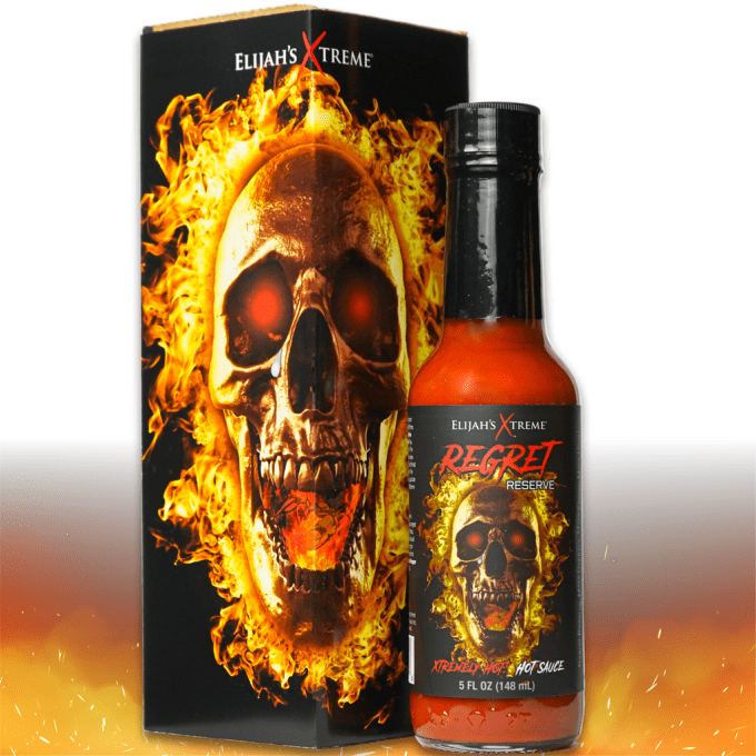 ELIJAH'S EXTREM REGRET RESERVE 999 999 SCOVILLE