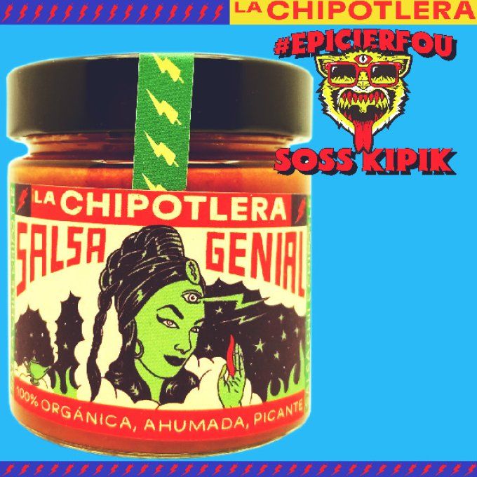 LA CHIPOTLERA Salsa Genial Bio Chipotle