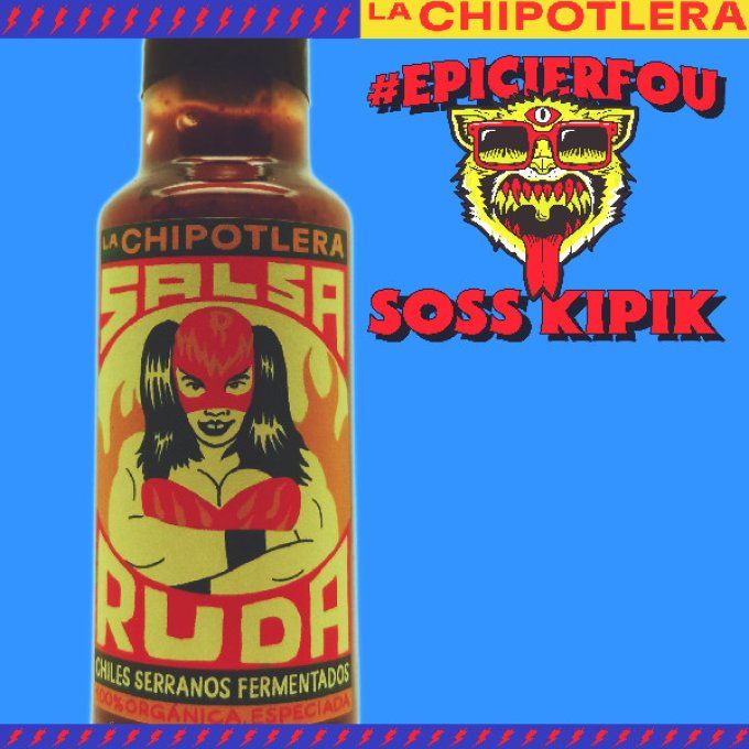 LA CHIPOTLERA Ruda Salsa Picante Bio