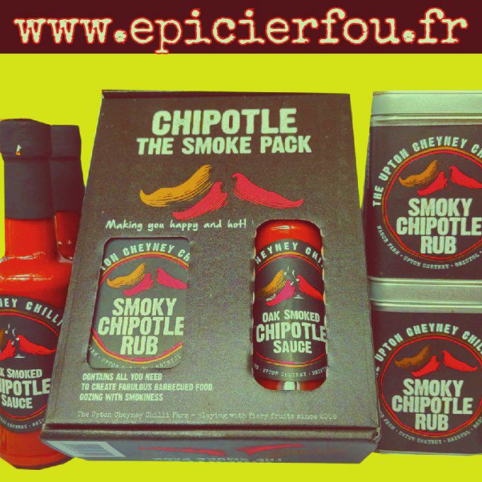 Coffret pack Chipotle fumé 