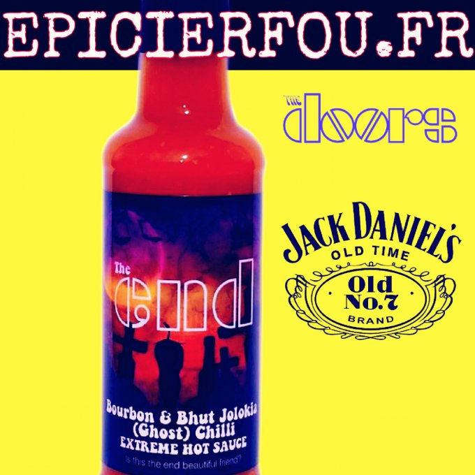 The End Sauce piquante forte au Jack Daniel's