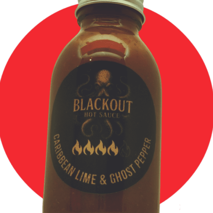 BLACKOUT Caribbean Lime Ghost Pepper