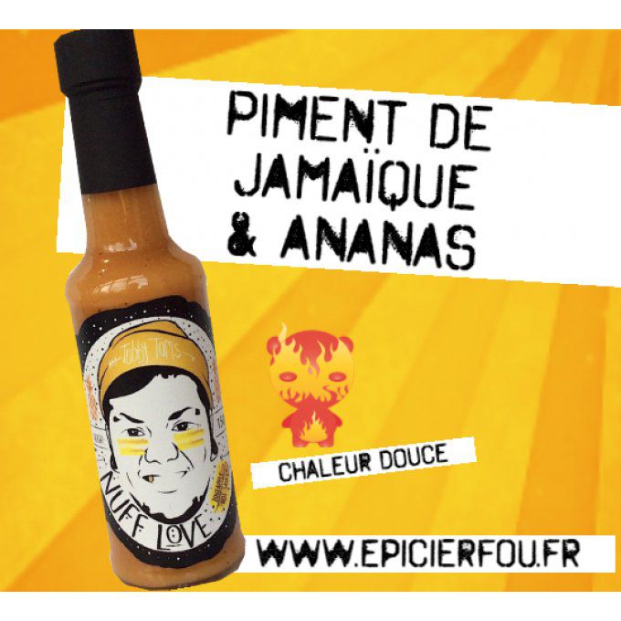 Sauce piquante NUFF LOVE à l'ananas