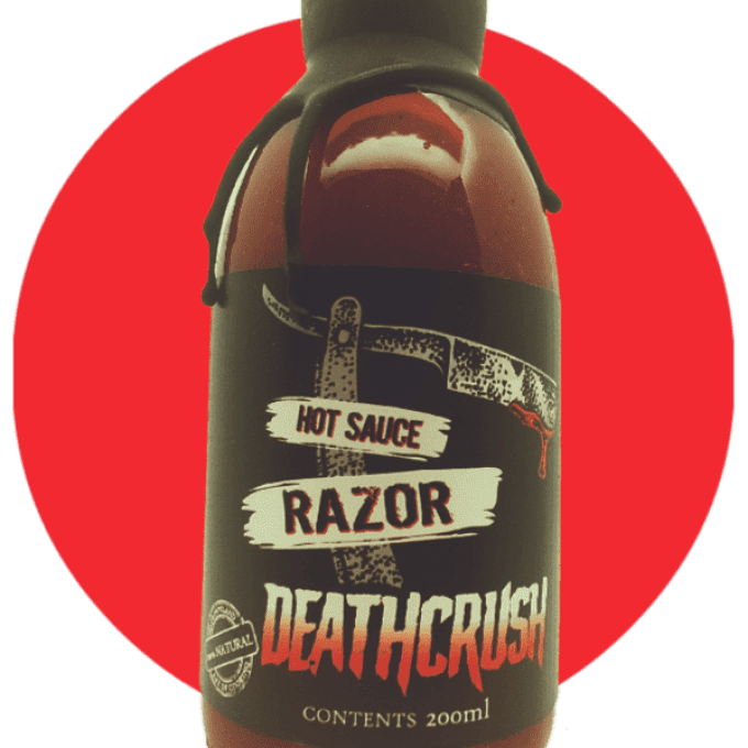RAZOR DEATHCRUSH sauce Carolina Reaper