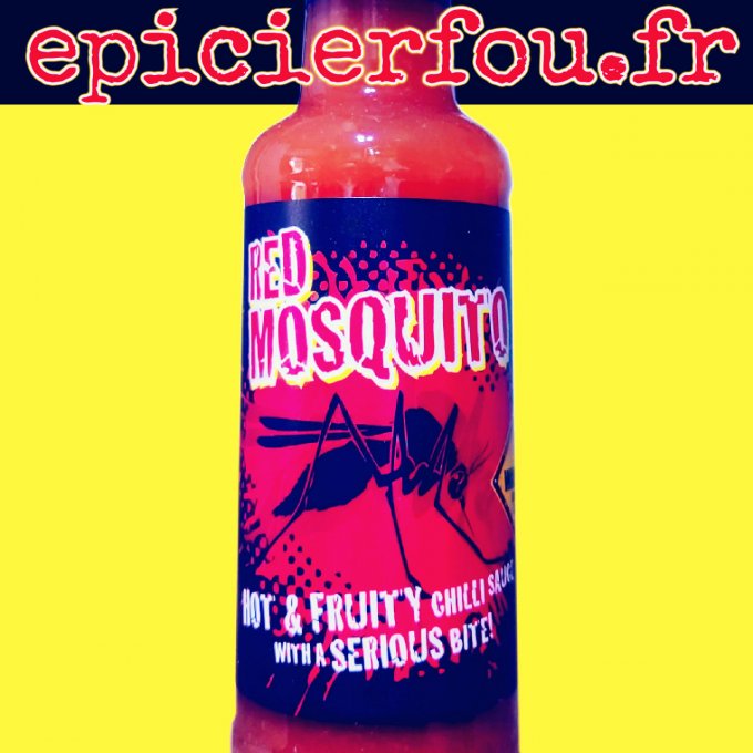 Red Mosquito Sauce piquante forte piment FATALII 