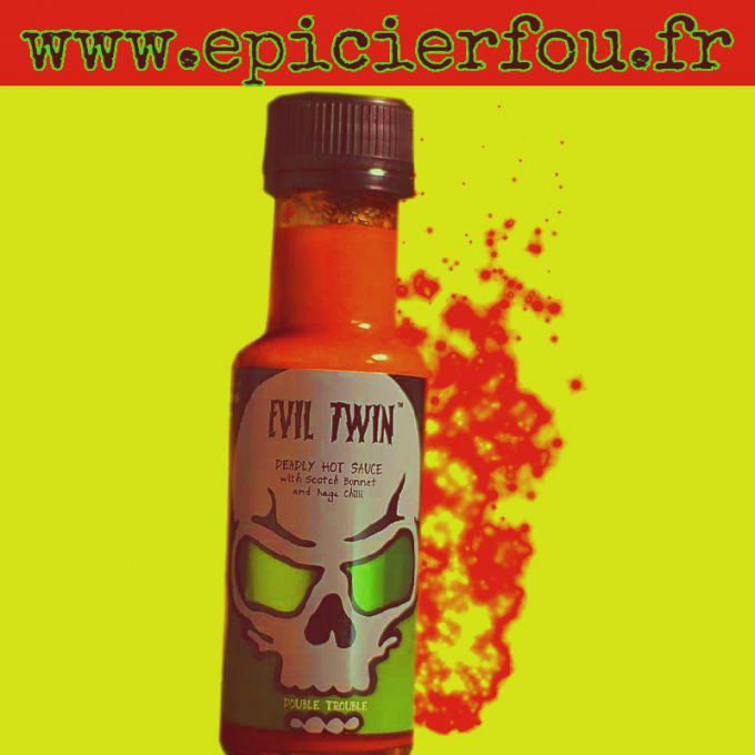 Sauce pimentée très forte Evil Twin