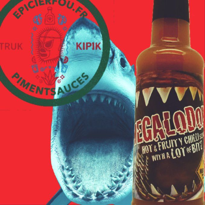 Megalodon Sauce piquante très forte & fruitée