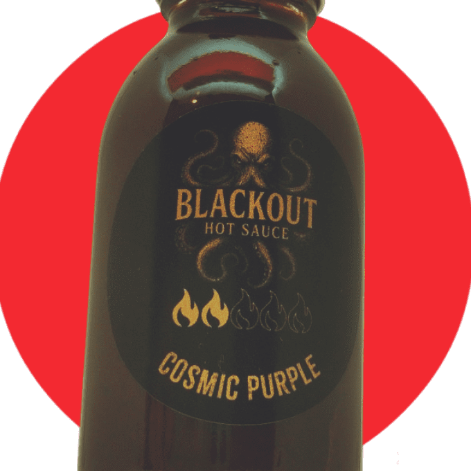 BLACKOUT sauce piquante myrtille