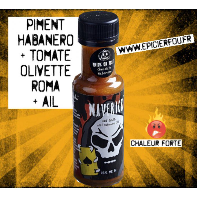 Maverick Sauce piquante Habanero ail & échalote